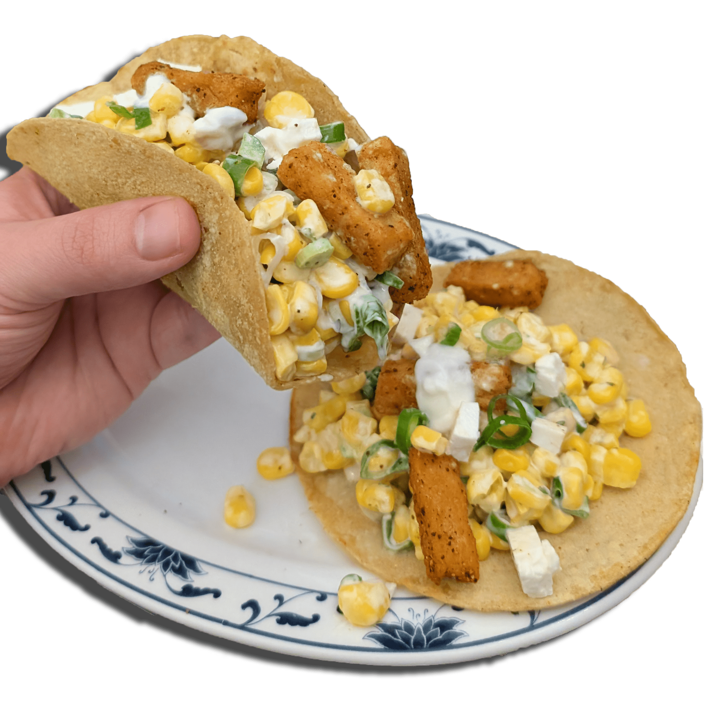 Tacos Elote Plate