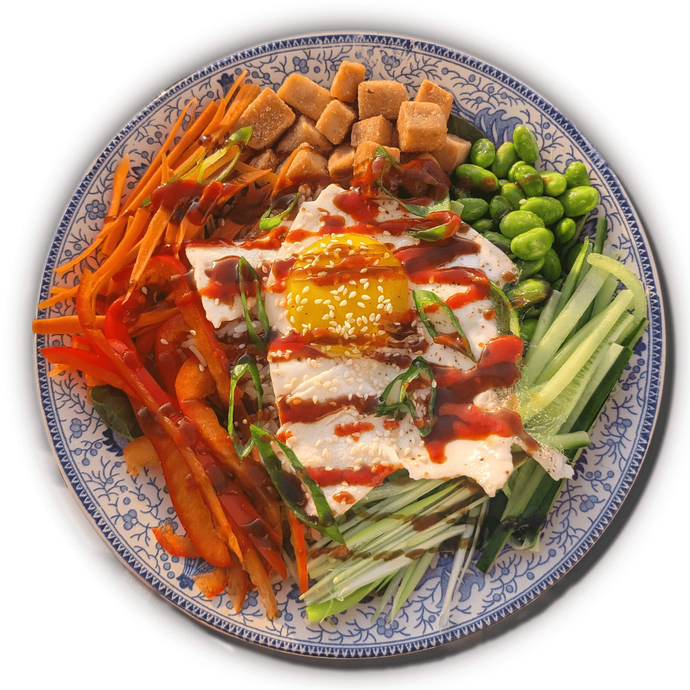 Katsu curry plate